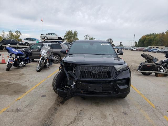 1FM5K8AB0NGB49887 - 2022 FORD EXPLORER POLICE INTERCEPTOR BLACK photo 5