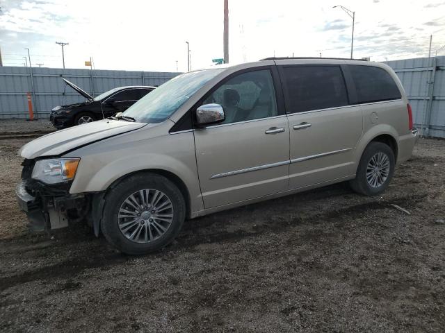 2C4RC1CG8DR649845 - 2013 CHRYSLER TOWN & COU TOURING L TAN photo 1