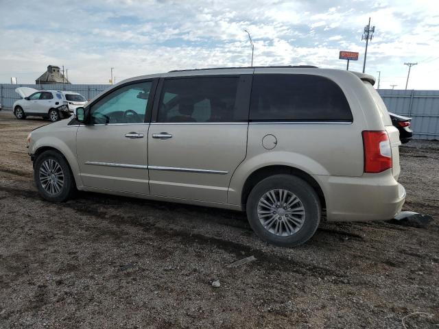 2C4RC1CG8DR649845 - 2013 CHRYSLER TOWN & COU TOURING L TAN photo 2