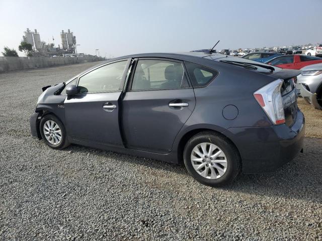 JTDKN3DP2D3042404 - 2013 TOYOTA PRIUS PLUG GRAY photo 2