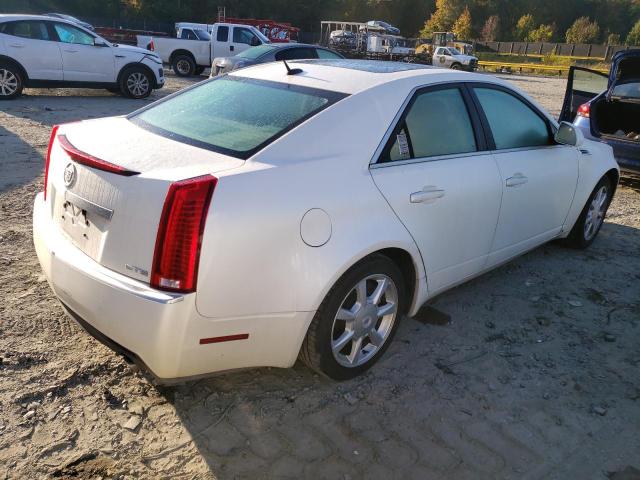 1G6DM577680125881 - 2008 CADILLAC CTS WHITE photo 3