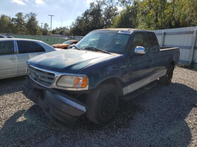 1FTZX1725YNA46602 - 2000 FORD F150 GREEN photo 1