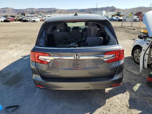 5FNRL6H54KB119126 - 2019 HONDA ODYSSEY EX GRAY photo 6