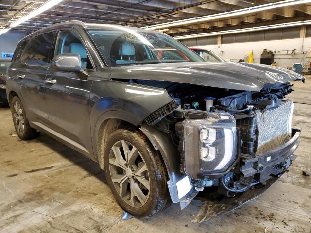 KM8R3DHE0LU118869 - 2020 HYUNDAI PALISADE SEL GRAY photo 4