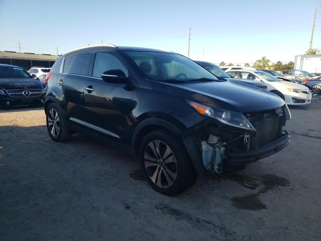 KNDPC3A20D7521224 - 2013 KIA SPORTAGE EX BLACK photo 4