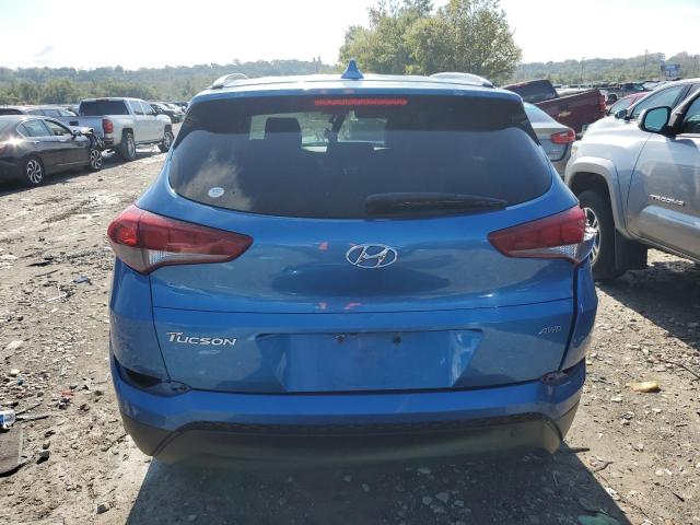 KM8J3CA42HU450795 - 2017 HYUNDAI TUCSON LIMITED BLUE photo 6