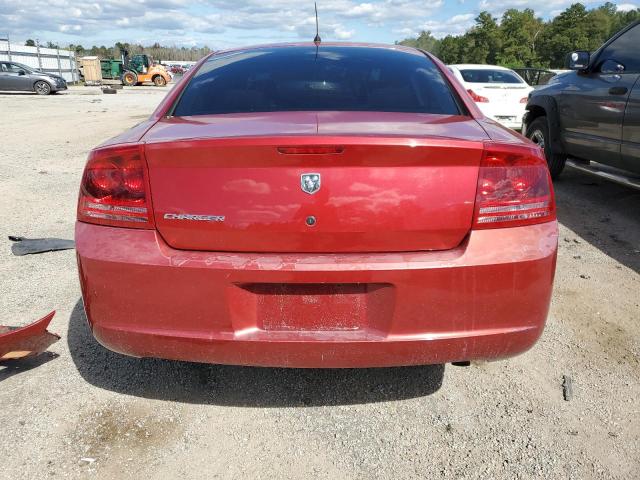 2B3KA43R48H184164 - 2008 DODGE CHARGER BURGUNDY photo 6