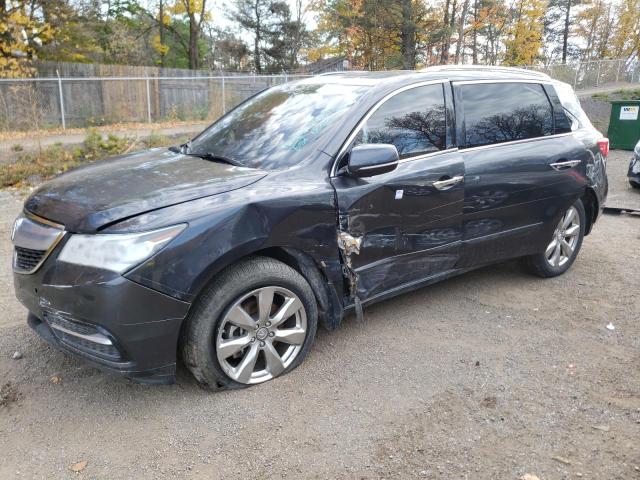 5FRYD4H8XFB503939 - 2015 ACURA MDX ADVANCE GRAY photo 1