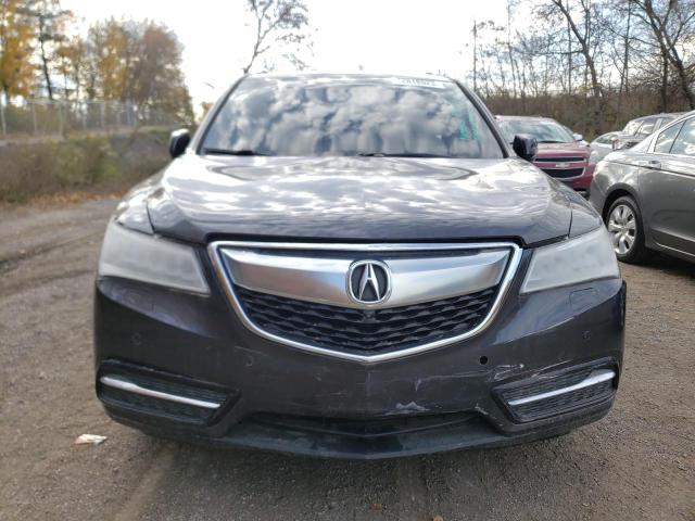 5FRYD4H8XFB503939 - 2015 ACURA MDX ADVANCE GRAY photo 5