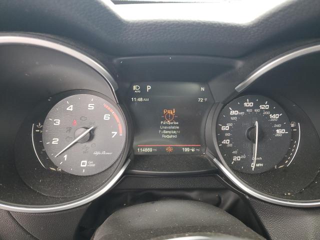 ZASFAKNN6J7B64585 - 2018 ALFA ROMEO STELVIO TI SPORT WHITE photo 9