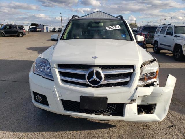 WDCGG5GBXCF796363 - 2012 MERCEDES-BENZ GLK 350 WHITE photo 5