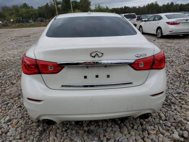 JN1EV7AR0HM831521 - 2017 INFINITI Q50 PREMIUM WHITE photo 6