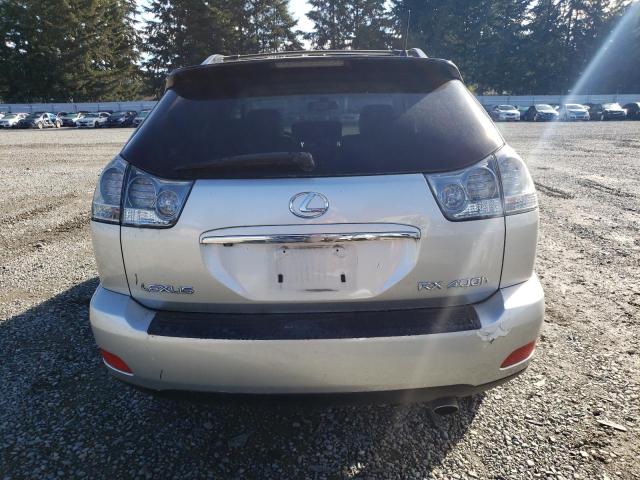 JTJHW31U360025260 - 2006 LEXUS RX 400 SILVER photo 6