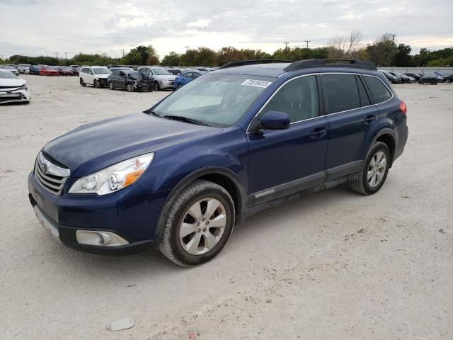 4S4BRBKC5B3329503 - 2011 SUBARU OUTBACK 2.5I LIMITED BLUE photo 1