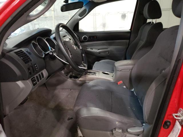 5TELU42N47Z330445 - 2007 TOYOTA TACOMA DOUBLE CAB 红色 照片 7