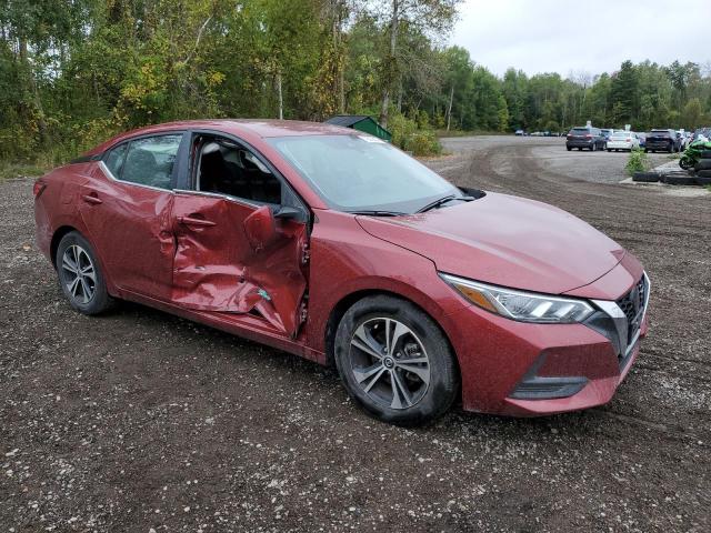 3N1AB8CV5PY278531 - 2023 NISSAN SENTRA SV RED photo 4