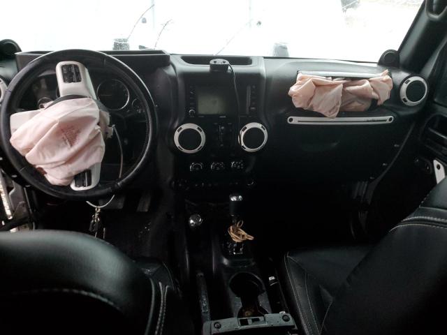 1C4HJWEG3EL154197 - 2014 JEEP WRANGLER U SAHARA GRAY photo 8