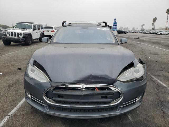5YJSA1CP9DFP08629 - 2013 TESLA MODEL S 灰色 照片 5