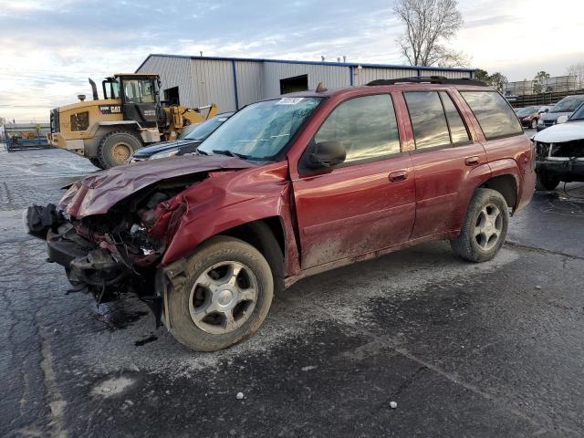 1GNDT13S662135029 - 2006 CHEVROLET TRAILBLAZE LS MAROON photo 1