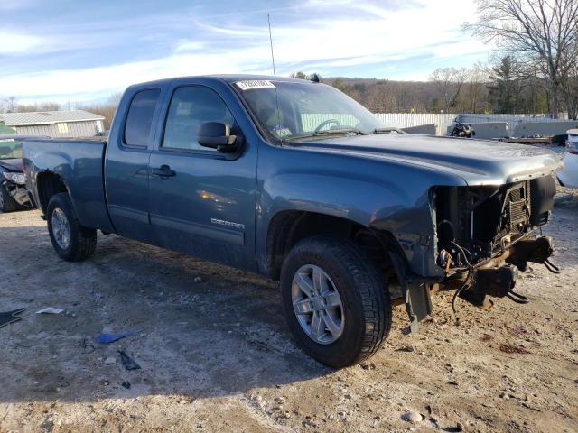 1GTR2VE7XCZ260524 - 2012 GMC SIERRA K1500 SLE BLUE photo 4