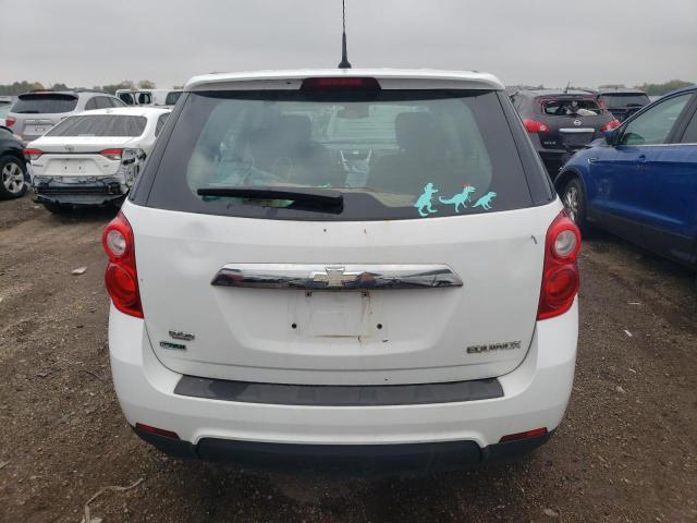 2GNALBEK1C6216945 - 2012 CHEVROLET EQUINOX LS WHITE photo 6