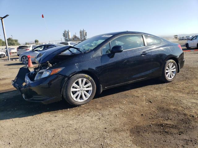 2HGFG3B0XCH546858 - 2012 HONDA CIVIC EXL 黑色 照片 1