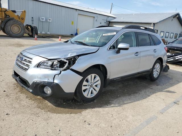 4S4BSBDCXF3209865 - 2015 SUBARU OUTBACK 2.5I PREMIUM SILVER photo 1