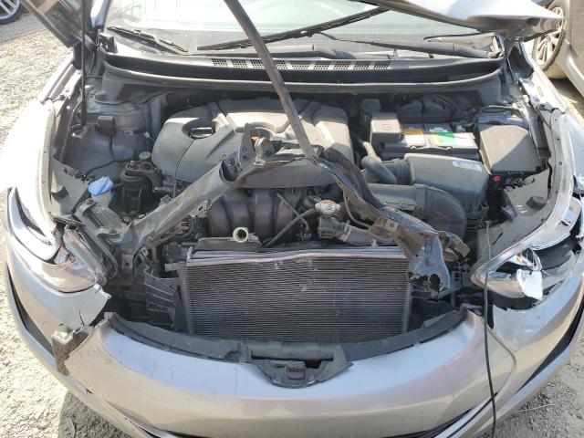 5NPDH4AE1FH607354 - 2015 HYUNDAI ELANTRA SE SILVER photo 11