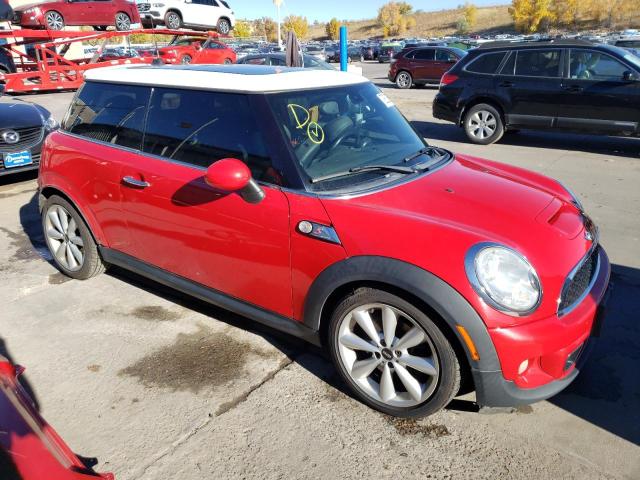 WMWSV3C52DT480160 - 2013 MINI COOPER S RED photo 4