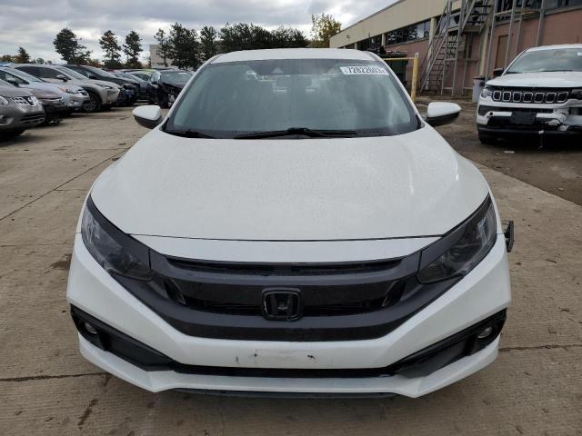 2HGFC2F64KH545613 - 2019 HONDA CIVIC LX WHITE photo 5