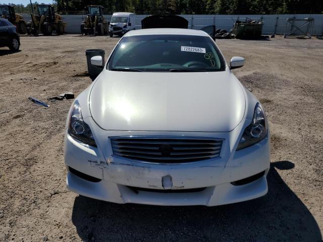 JN1CV6FE1DM770195 - 2013 INFINITI G37 SPORT WHITE photo 5