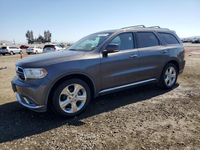 1C4RDHDG4FC764216 - 2015 DODGE DURANGO LIMITED GRAY photo 1