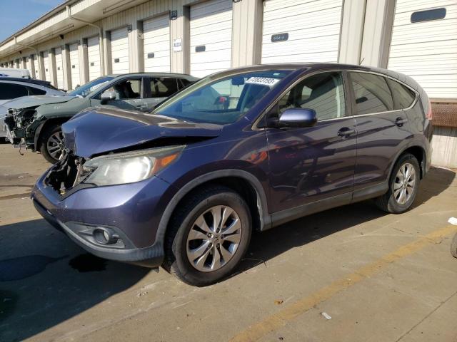 3CZRM3H52DG702801 - 2013 HONDA CR-V EX BLUE photo 1