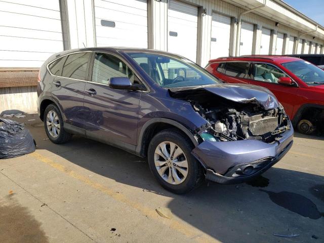 3CZRM3H52DG702801 - 2013 HONDA CR-V EX BLUE photo 4