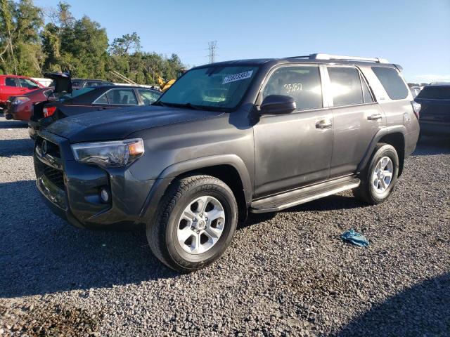 JTEZU5JRXG5144041 - 2016 TOYOTA 4RUNNER SR5 GRAY photo 1