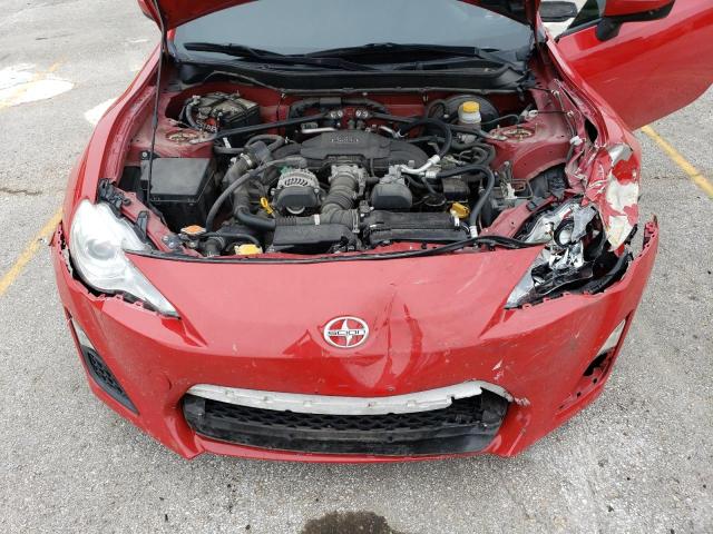 JF1ZNAA1XE8702993 - 2014 TOYOTA SCION FR-S RED photo 11