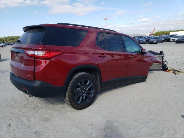 1GNERJKW9MJ217234 - 2021 CHEVROLET TRAVERSE RS RED photo 3