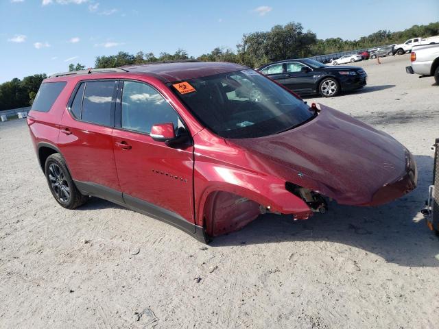 1GNERJKW9MJ217234 - 2021 CHEVROLET TRAVERSE RS RED photo 4