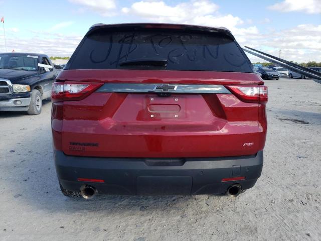 1GNERJKW9MJ217234 - 2021 CHEVROLET TRAVERSE RS RED photo 6