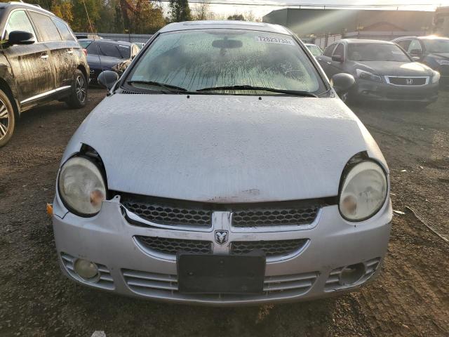 1B3ES56C65D283942 - 2005 DODGE NEON SXT SILVER photo 5