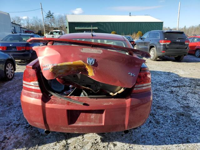 1B3LD76M58N136175 - 2008 DODGE AVENGER R/T RED photo 6