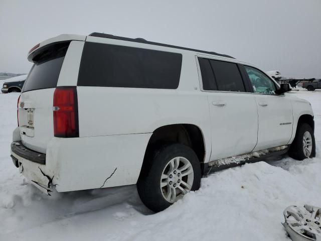 1GNSKJKC9FR100349 - 2015 CHEVROLET SUBURBAN K1500 LT WHITE photo 3