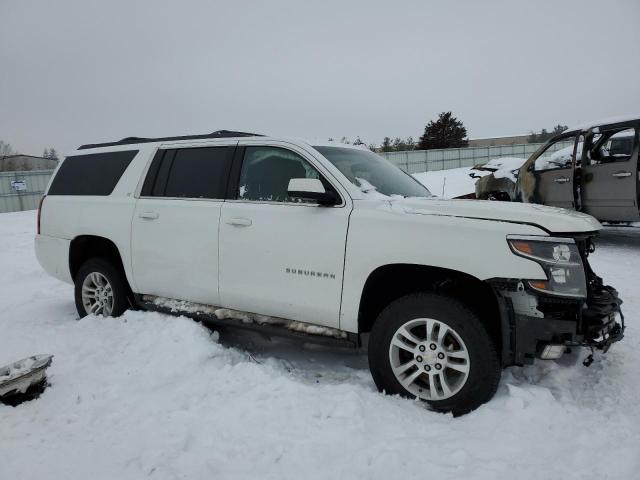 1GNSKJKC9FR100349 - 2015 CHEVROLET SUBURBAN K1500 LT WHITE photo 4