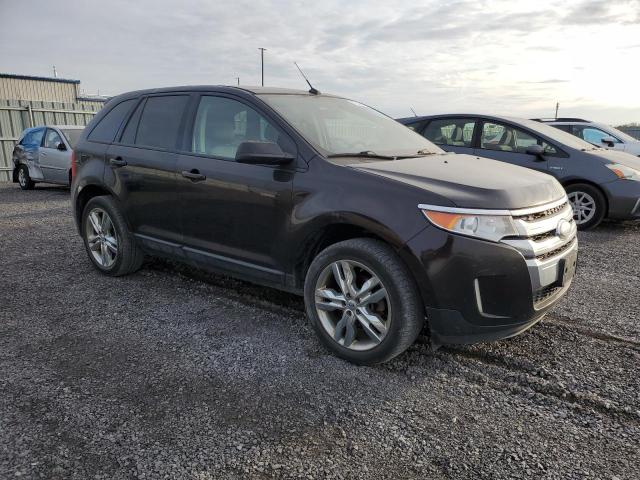 2FMDK3JC5DBB22794 - 2013 FORD EDGE SEL BROWN photo 4