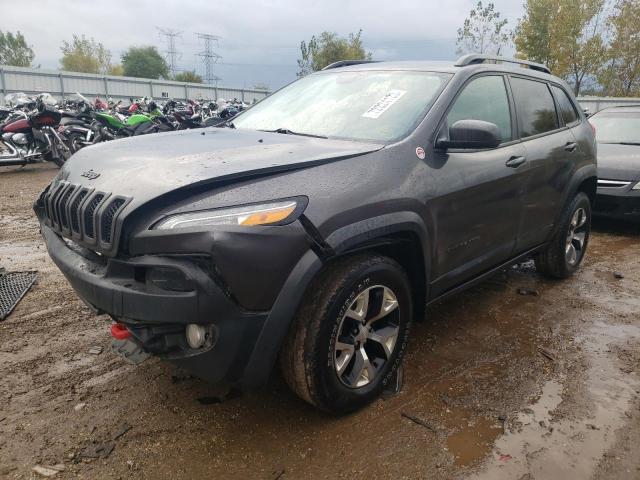 1C4PJMBB7JD559413 - 2018 JEEP CHEROKEE TRAILHAWK GRAY photo 1