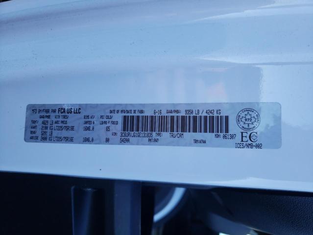 3C6URVJG1GE131835 - 2016 RAM PROMASTER 3500 HIGH WHITE photo 13