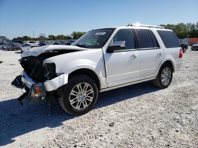 1FMJU1K51CEF22789 - 2012 FORD EXPEDITION LIMITED WHITE photo 1