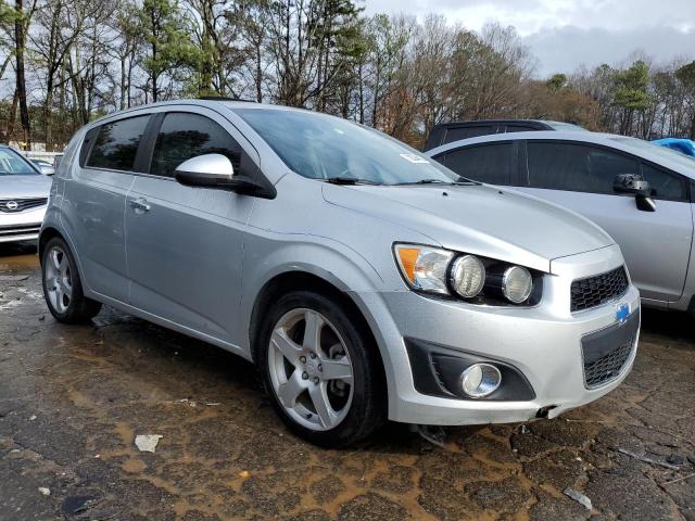 1G1JE6SB8E4221099 - 2014 CHEVROLET SONIC LTZ SILVER photo 4