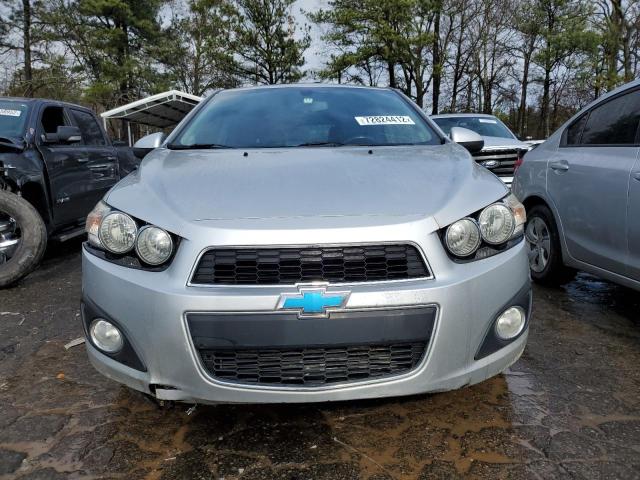 1G1JE6SB8E4221099 - 2014 CHEVROLET SONIC LTZ SILVER photo 5