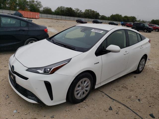 JTDKARFUXL3112764 - 2020 TOYOTA PRIUS L WHITE photo 1